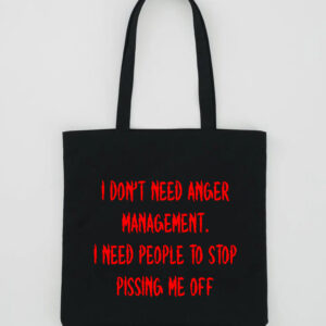 Anger Management Tote Bag