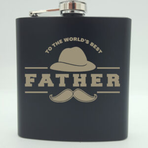 World's Best Father Hip Flask