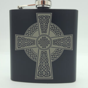 Celtic Cross Hip Flask
