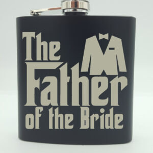 Father of The Bride Hip Flask