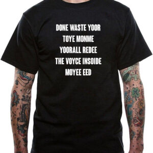 I Miss You Lyrics Blink 182 T-Shirt