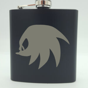 Knuckles Sonic Hip Flask
