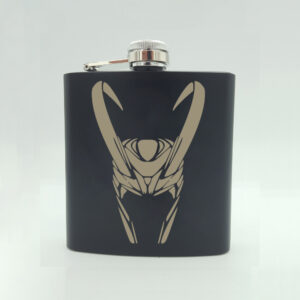 Loki Helmet Hip Flask