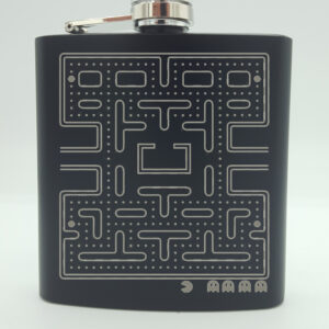 Pacman Hip Flask