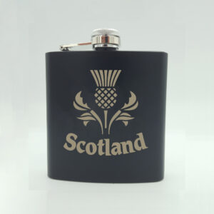 Scotland Thistle Hip Flask
