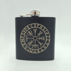 Viking Compass Hip Flask