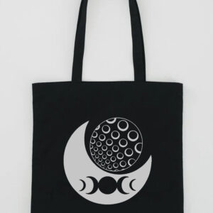 Abstract Moon Tote Bag