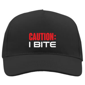 Caution: I Bite Baseball Cap