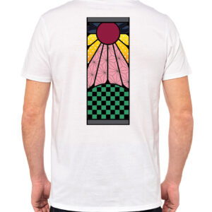 Hanafuda Back Print T-Shirt