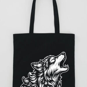 Howling Wolf Tote Bag