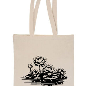 Lotus Flower Tote Bag