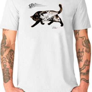 Monmon Black Cat T-Shirt