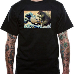The Wave Vs. Godzilla T-Shirt