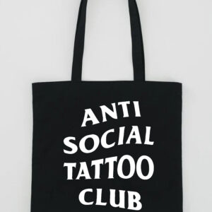 Anti Social Tattoo Club Tote Bag