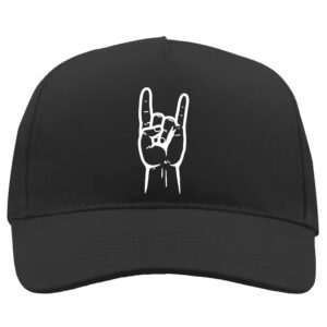 Devil Horns Hand Baseball Cap